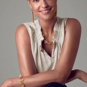 NWOT CAbi Last Dance Blouse